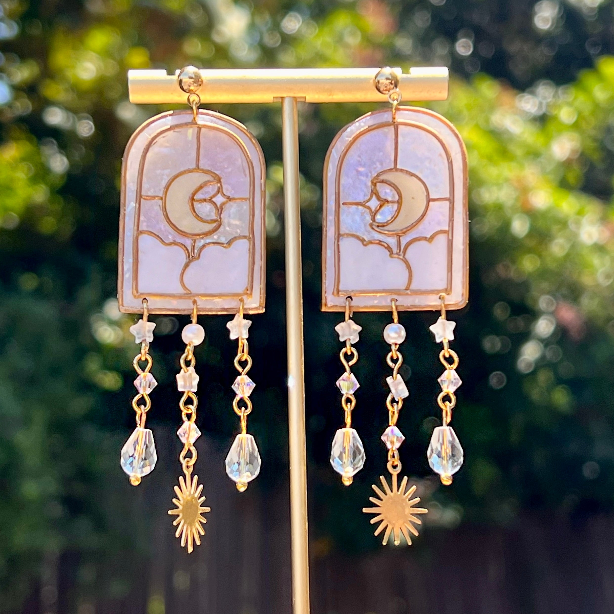 Moonlit Night Earrings