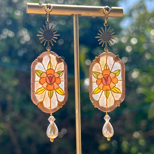 Peony Light Earrings