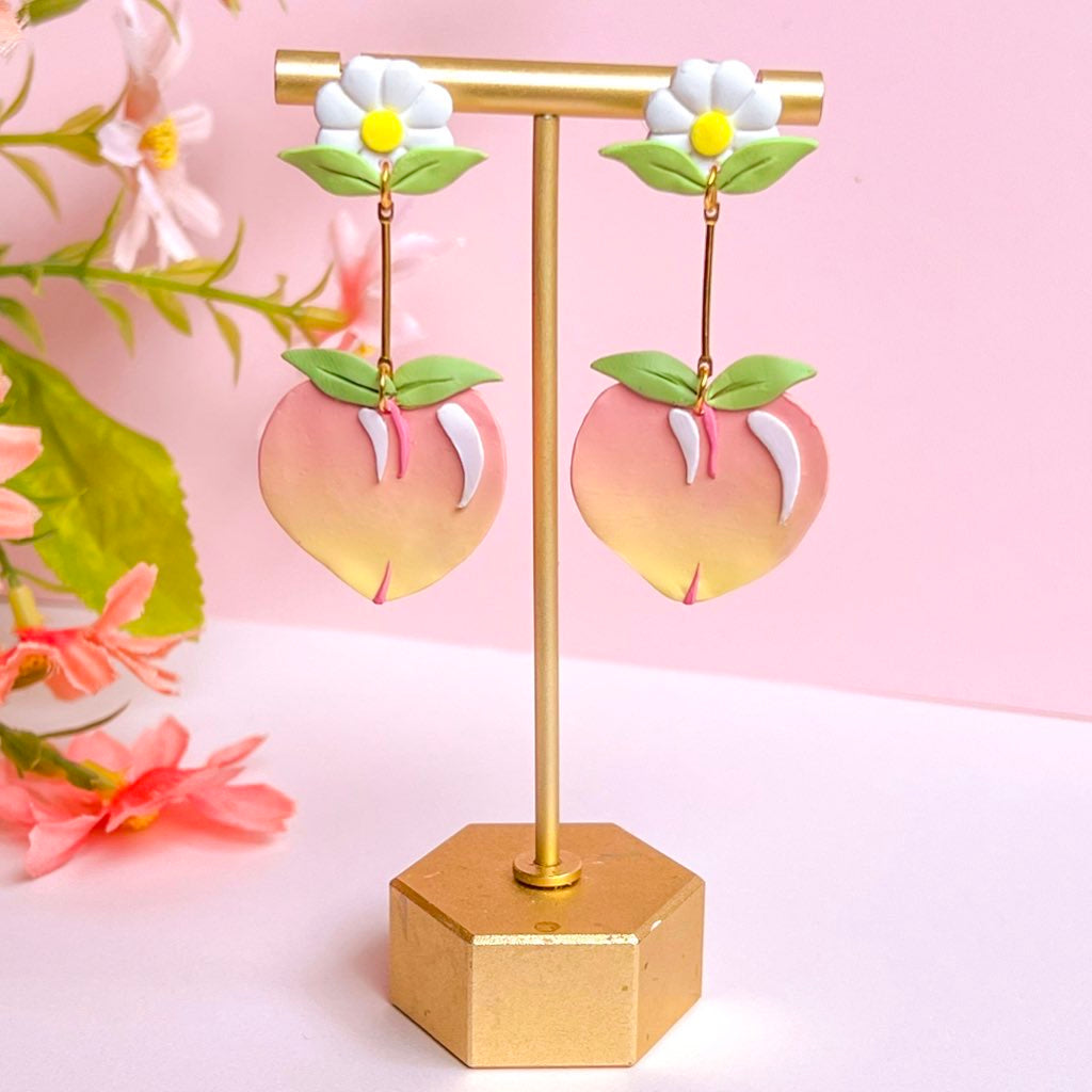 Peachy Paradise Earrings