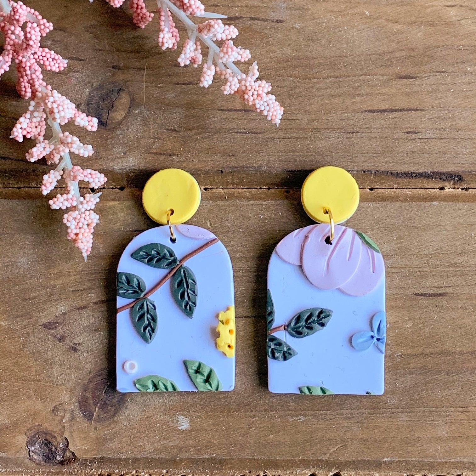 Spring Floral Earrings (Arch)